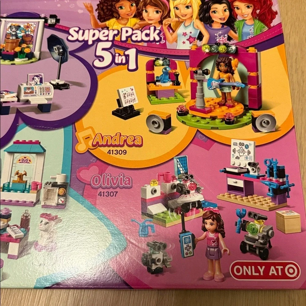 Lego Friends super pack set 66558 new in sealed box 463 pieces rare and retired!
